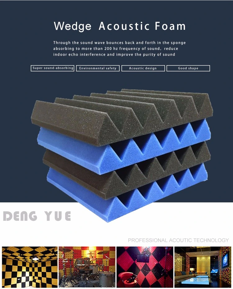 High Quality Adhesive Pyramid Soundproof Acoustic Foam
