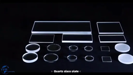 Success Glass Plate OEM Size Clear Glass Plates Disc Round Fused Silica Quartz Glass Transparent Piece Color Pure Package Square