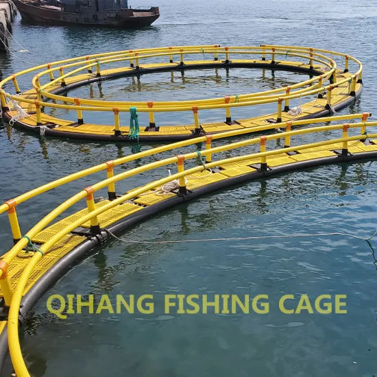 HDPE Floating Round Cage Fish Farming